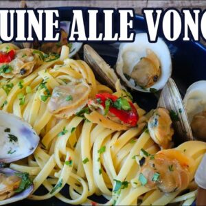 How to Make Linguine Alle Vongole | Recipe by Lounging with Lenny