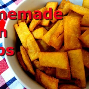 Homemade Corn Chips – Three Ways