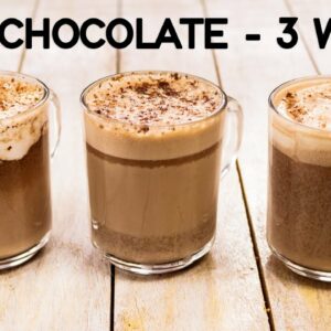 Hot Chocolate Recipe – 3 Ways Easy & Best Milkshake – CookingShooking
