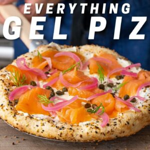 EVERYTHING BAGEL PIZZA (Redefining Breakfast!)