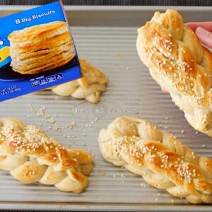How to make Mini Braided Breads with Pillsbury Biscuit?