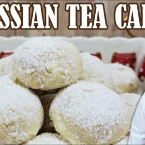 Easy Russian Tea Cakes | Recipe by Lounging with Lenny