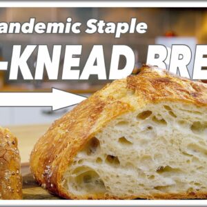 🍞 No Knead Bread Recipe Artisan Dutch Oven Bread Recipe glen & friends cooking