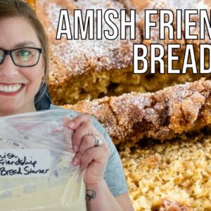 Amish Friendship Bread Recipe + How to make Starter