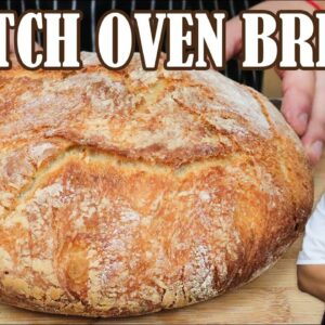 Easy No Knead Bread | Homemade Dutch Oven Bread by Lounging with Lenny