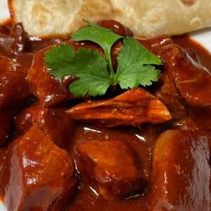 HOW TO MAKE CARNE CON CHILI COLORADO |PORK |