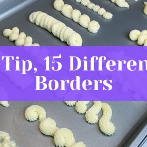 15 Different Borders Using Only 1 Tip