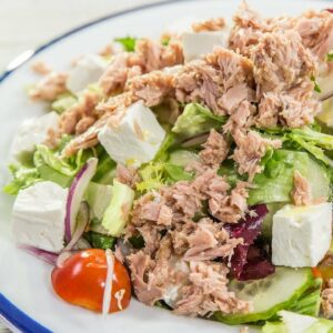 Fresh Tuna and Feta Salad