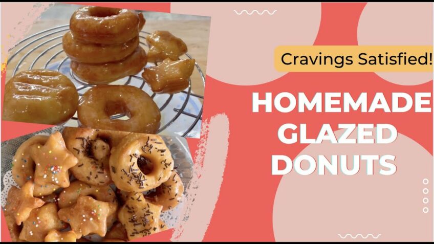 Homemade Glazed Donuts | Without oven! Cravings satisfied and you will buy no more! | Mines Guevara