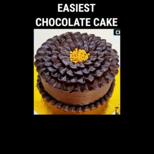 Super Chocolaty Chocolate Truffle Cake | Easy Chocolate Cake Recipe | #shorts #chocolatecakeshorts