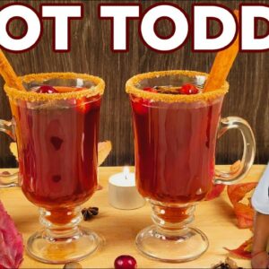 One of the Best Hot Toddy Recipes | Cranberry Hot Toddy by Lounging with Lenny