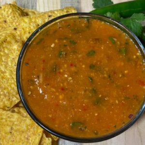 HOW TO MAKE HOMEMADE SPICY SALSA | STEP BY STEP |