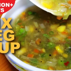 Mixed Vegetable Soup Recipe | Healthy Vegetarian Soup | Mix Veg Soup | Kanak’s Kitchen