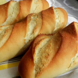 Baking: Easy Baguette Recipe | Easy French Bread | 4 ingredients only
