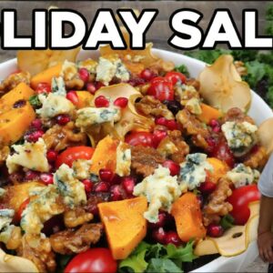 Best Salad for Holiday | Delicious Butternut Squash Salad | Holiday Salad by Lounging with Lenny