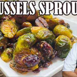How to Roast Brussel Sprouts | Recipe by Lounging with Lenny