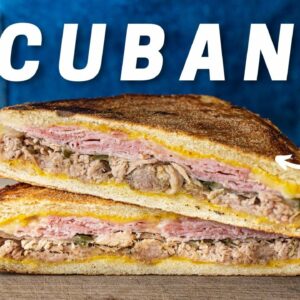 CUBAN SANDWICH AKA Cubano (All The Good Tasting Stuff in 1 Sandwich)