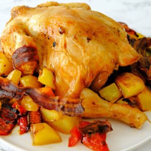 🍗 Roast Chicken Recipe｜ How to cook a whole chicken
