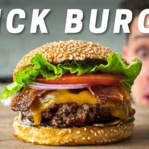CLASSIC THICK GRILLED BURGERS (Super Juicy and Beefy)