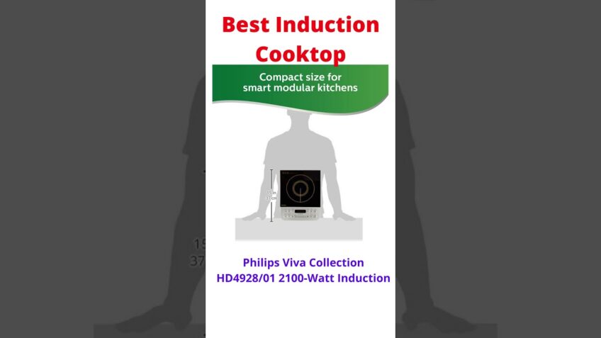Best Induction Cooktop #shorts #Philips Viva Collection HD4928/01 2100-Watt Induction Cooktop