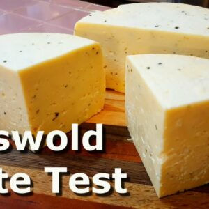 Homemade Cotswold Cheese Taste Test