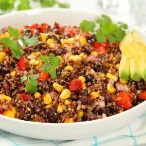 Southwestern Quinoa Salad | Healthy Make Ahead Summer Recipe!