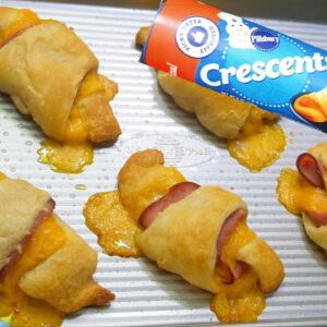 How to make Ham and Cheese Crescent Roll-Ups | Pillsbury Crescent Rolls Recipe