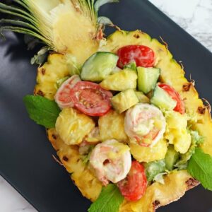 You Don’ t Want To Eat In Summer❓ Try Making This Hawaiian Pineapple Shrimp Salads❗️