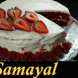 Red Velvet Cake Recipe in Tamil | How to make Red Velvet Cake in Tamil