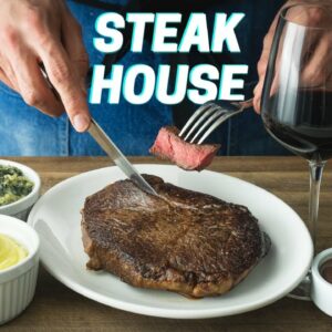 STEAKHOUSE AT HOME, No Jacket Required