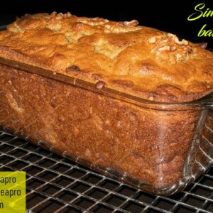 Simply The Best Banana Bread Recipe – It’s EASY TOO !