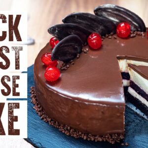 Black Forest Mousse Cake – Chocolate Cherry Mousse Cake