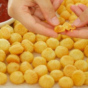 Don’t Fry Potatoes | Crispy Potato Bubble Chips | Homemade Easy Snacks