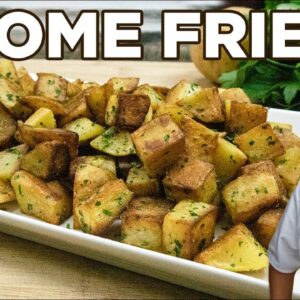 Absolutely Delicious Home Fries Recipe | Perfect Side Dish for a Crowd by Lounging with Lenny
