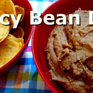 Spicy Bean Dip from Scratch