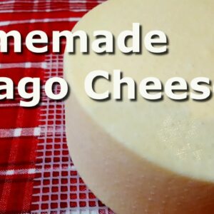 Homemade Asiago Cheese
