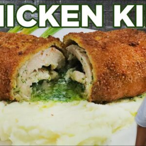 Chicken Kiev | Classic Russian Empire Dish | Garlic Butter Stuffed Chicken Breast