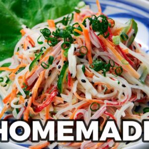 Kani Salad Recipe (Japanese Crab Stick Salad)