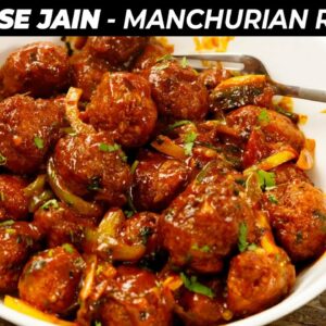 Jain Veg Manchurian – No Onion No Garlic Dry Cabbage Manchuria Recipe – CookingShooking