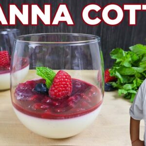 Classic Panna Cotta Recipe | One of the Easiest Italian Desserts by Lounging with Lenny