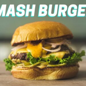 SMASH BURGER RECIPE (The ONLY burger I make at home)