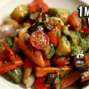 Roasted Vegetable Salad Recipe | Quick & Easy Baked Veg Salad | Ruchi’s Kitchen