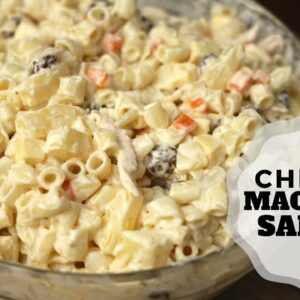 Chicken Macaroni Salad – Pinoy Style ( Christmas Recipes )