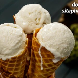 Sitaphal Ice Cream – Naturals type Homemade Custard Apple Icecream – CookingShooking