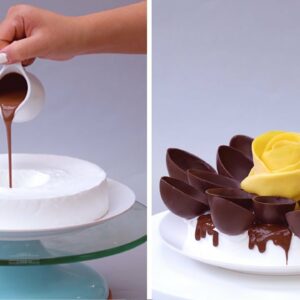 Cake recipe😍🙂| So Yummy Cake Tutorials | Easy Chocolate Cake | Master Cake | #Shorts
