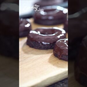 Easy Chocolate Donuts #shorts