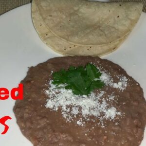 HOW TO MAKE MEXICAN REFRIED BEANS