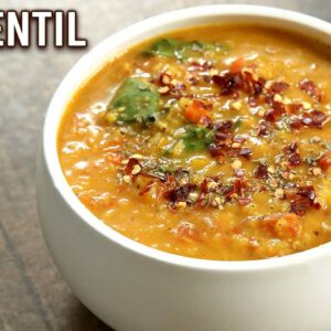 How To Make Red Lentil Soup | One Pot Soup Recipe | Veg Lentils | Healthy Soup Recipe | Upasana