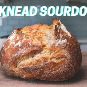 NO KNEAD Tartine Sourdough Bread