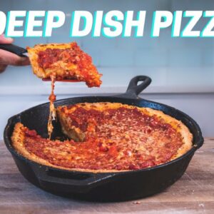 The 4 keys to make perfect CHICAGO DEEP DISH pizza every time